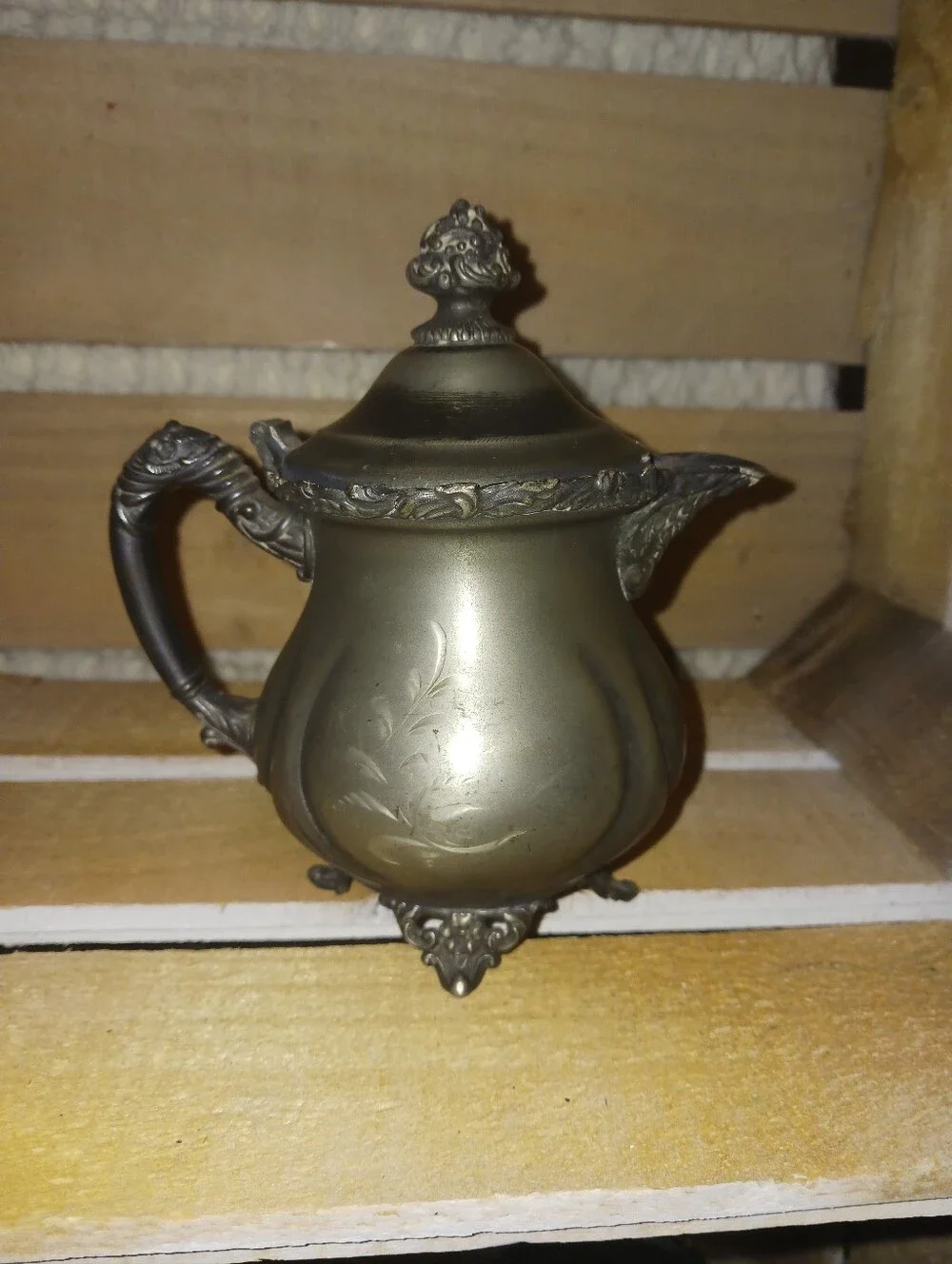 Vintahe Silver Plated Decorative Creamer